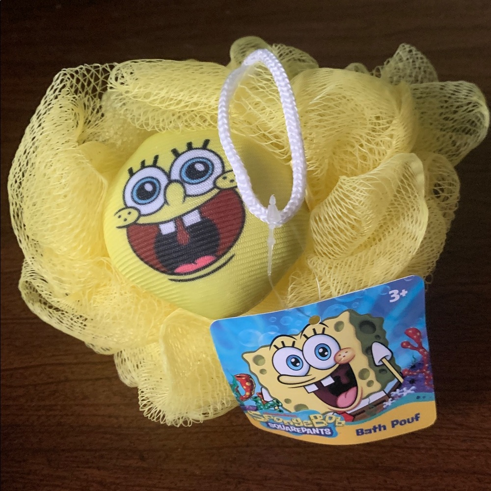 It’s bundle time! NWOT SpongeBob SquarePants Yellow 3pc Bath Set - Picture 3 of 5